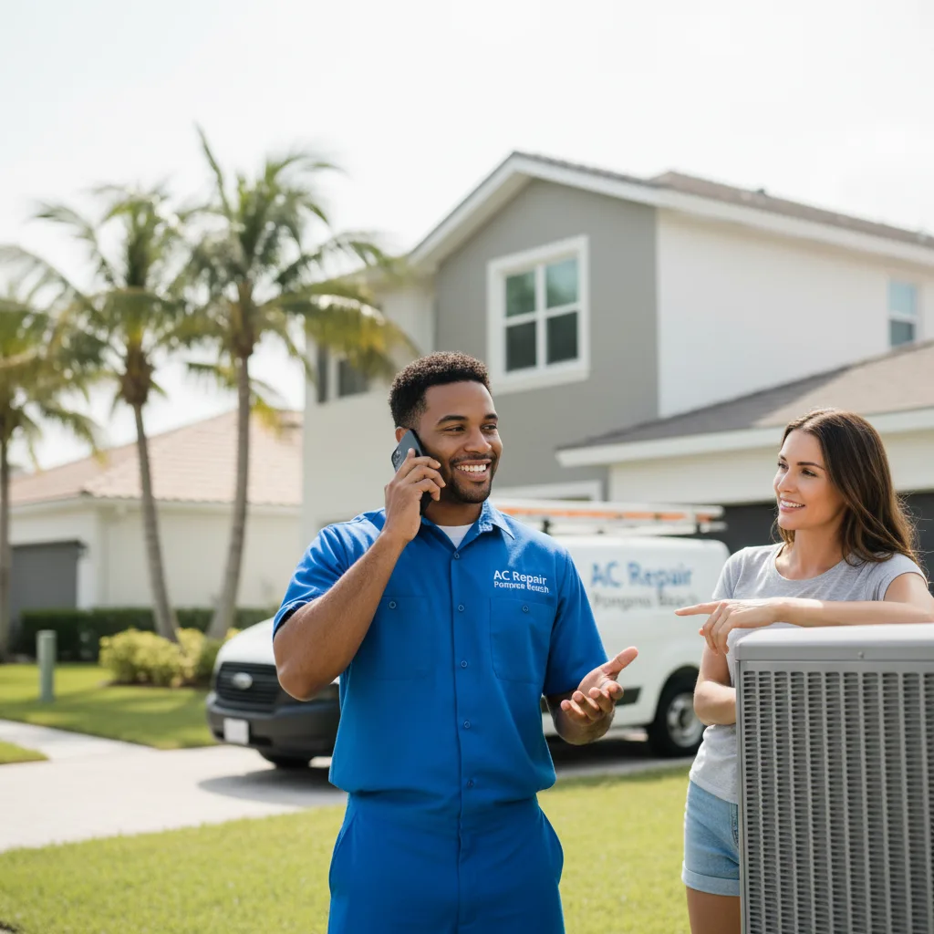 AC Repair Pompano Beach customer support in Gallagher